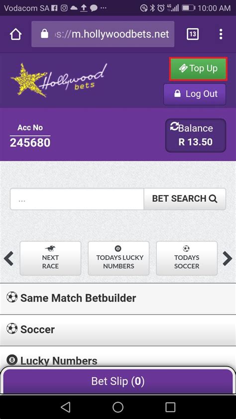 hollywoodbet mobile login - Hollywoodbets net